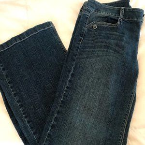 White House Black Market WHBM Blanc Jeans Size 10